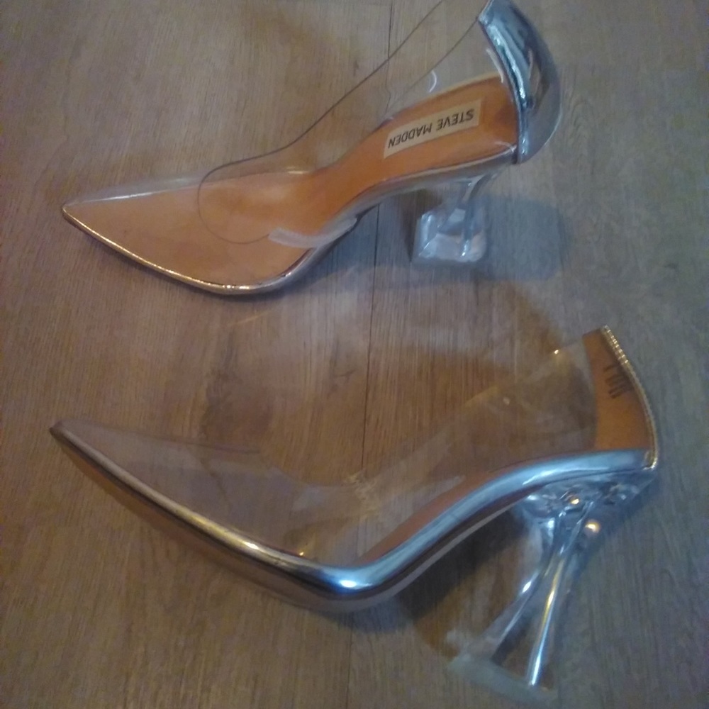 Cinderella heels Steve Madden
